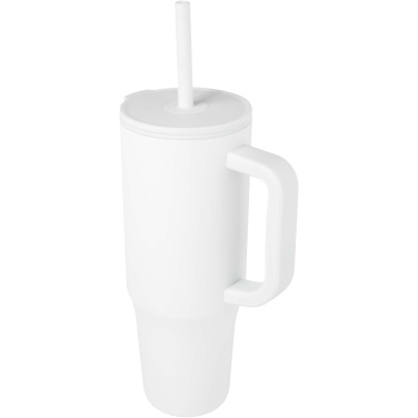 Logo trade mainoslahja kuva: Brady 900 ml:n RCS-sertifioitu eristetty juomamuki silikonipillillä