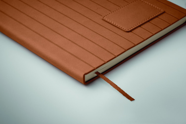 Logo trade mainostuotet tuotekuva: A5 muistikirja savuinen PU