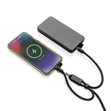 Logotrade mainostuotet kuva: LoopAmp RCS RPET - puhelinrannehihna 60 W:n kaapelilla