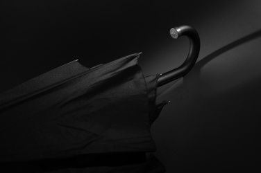 Logo trade mainoslahja ja liikelahja tuotekuva: Swiss Peak Vero Aware™ RPET 25” sateenvarjo w luxe kahva