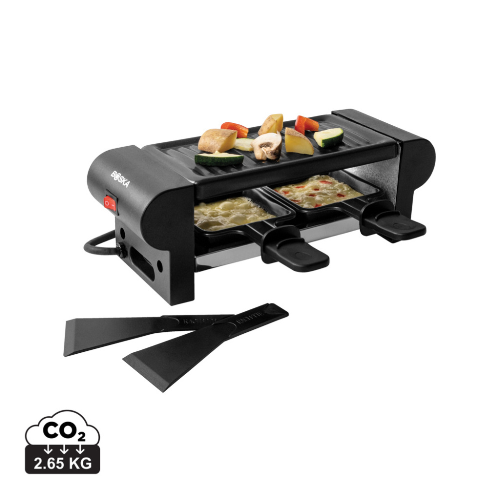 Logotrade liikelahjat mainoslahjat tuotekuva: BOSKA Gourmet Raclette Mini 220V (EU-tyyppi F)
