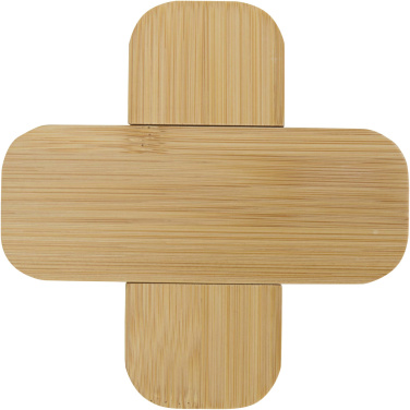 Logo trade mainoslahja kuva: Croc bambuinen pannunalunen – pieni