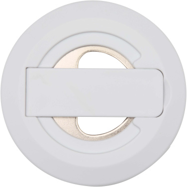 Logo trade liikelahja kuva: Ain kierrätetystä muovista valmistettu magneettinen puhelinjalusta pullonavaajalla 