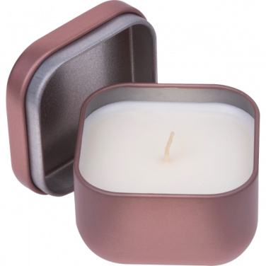 Logotrade liikelahja tuotekuva: Kynttilä peltisessä säilytysrasiassa PRAHAA