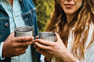 Logo trade mainostuotet tuotekuva: Black+Blum Explorer termospullo Duo 1L