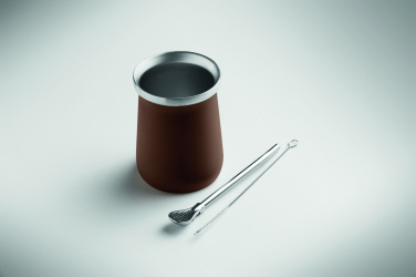Logo trade liikelahja mainoslahja tuotekuva: Yerba mate -teekuppi