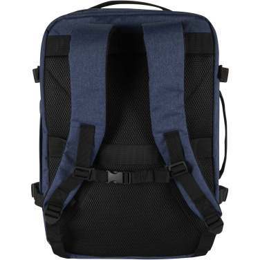 Logo trade mainoslahjat tuotekuva: Libra 17" GRS-kierrätetty käsimatkatavarareppu, 25 L