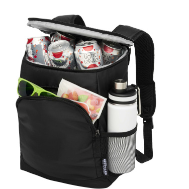 Logo trade mainoslahja ja liikelahja tuotekuva: Chillpack GRS-kierrätetystä 18-tölkin cooler- reppu 16L