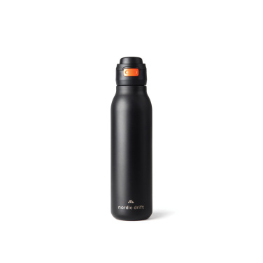 Logotrade mainostuote tuotekuva: Nordic Drift Trail RCS -yksiseinämäinen juomapullo 750 ml