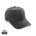 BEAU AWARE™ 6-osainen 270 g/m²:n puuvillatwill-lippalakki, musta