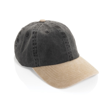 Logo trade liikelahjat mainoslahjat kuva: BEAU AWARE™ -puuvillatwill-lippalakki, 6-osainen, 270 g/m²