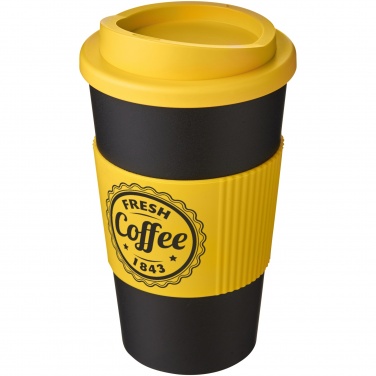 Logotrade firminės dovanos nuotrauka: Americano® 350 ml izoliuotas stiklainis su rankena