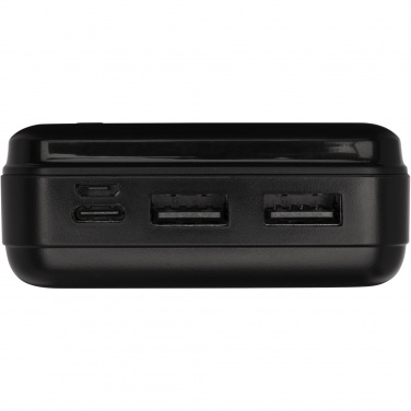 Logotrade dovana nuotrauka: Kilpinis 20 000 mAh perdirbto plastiko maitinimo blokas 
