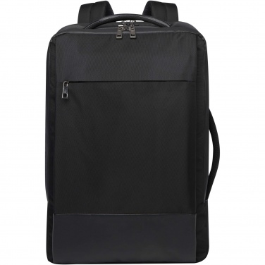 Logotrade reklaminiai produktai nuotrauka: Expedition Pro 17" GRS perdirbta išplečiama nešiojamojo kompiuterio kuprinė 35L