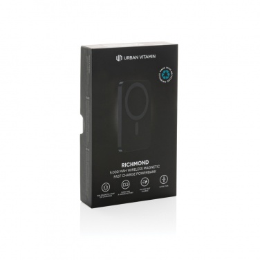 Logotrade verslo dovanos nuotrauka: Urban Vitamin Richmond RCS plastiko/alu 5000mah maitinimo blokas