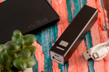 Logotrade dovana nuotrauka: Metalinis maitinimo blokas PORT HOPE 2200mAh