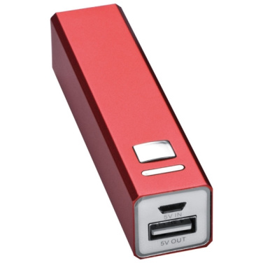 Logotrade reklaminės dovanos nuotrauka: Metalinis maitinimo blokas PORT HOPE 2200mAh