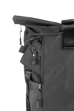 Logotrade firminės dovanos nuotrauka: Rolltop kuprinė ELBERT Schwarzwolf
