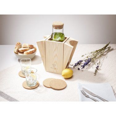 Logotrade reklaminiai produktai nuotrauka: Zuja Recycled Water Glass 200 ml