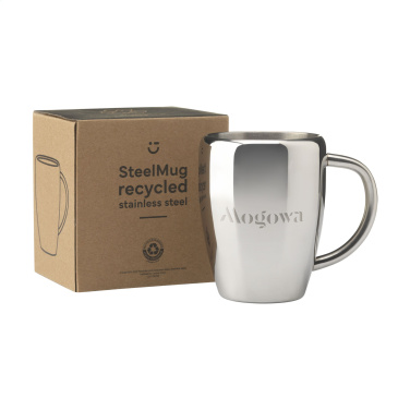 Logotrade reklaminiai produktai nuotrauka: SteelMug RCS Recycled Steel 220 ml