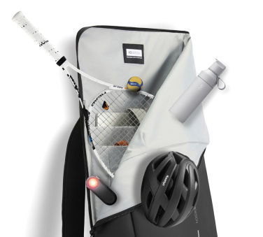 Logotrade verslo dovanos nuotrauka: Miesto vandeniui atspari kuprinė nuo vagystės