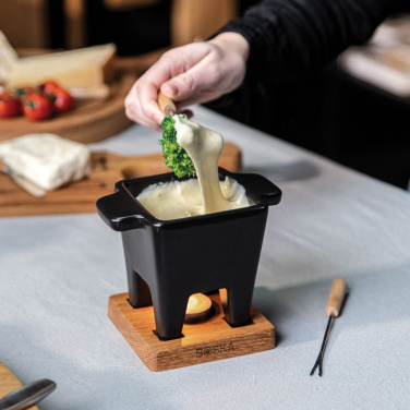 Logotrade reklaminės dovanos nuotrauka: BOSKA Tapas Fondue Nero - 300 ml