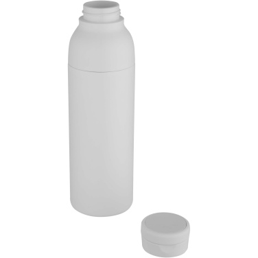 Logotrade dovana nuotrauka: „Illuminate“ 650 ml RCS perdirbto nerūdijančio plieno dvigubos sienelės izoliuotas vandens butelis