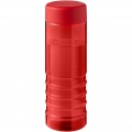 H2O Active® Eco Treble 750 ml ūdens pudele ar skrūvējamu vāciņu , Sarkans / Sarkans