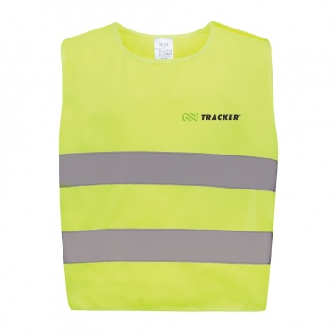 Logotrade ziemassvētku dāvanas foto: GRS pārstrādāta PET augstas redzamības drošības veste 3-6 gadi