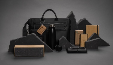 Logotrade ziemassvētku dāvanas foto: RCS pārstrādātās plastmasas 8000 mAh bezvadu barošanas banka