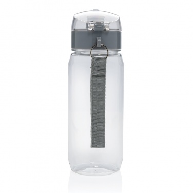 Logotrade korporatīvās dāvanas foto: Yide RCS Recycled PET hermētiska slēdzama ūdens pudele 600ml
