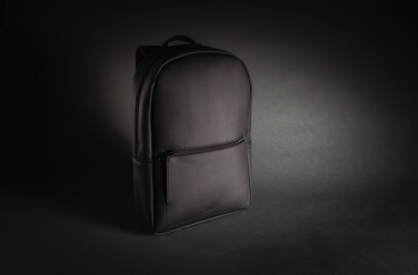 Logotrade korporatīvās dāvanas foto: Swiss Peak luksusa PU klēpjdatora mugursoma bez PVC
