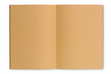 Logotrade logo dāvanas foto: A6 pārstrādāta piezīmju grāmatiņa 80 plain