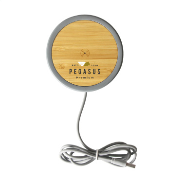 Logotrade biznesa dāvanas foto: Lidos Stone ECO 10W bezvadu lādētājs