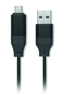 Logotrade biznesa dāvanas foto: Atslēgu piekariņš ar 4 vienā 60 W kabeli