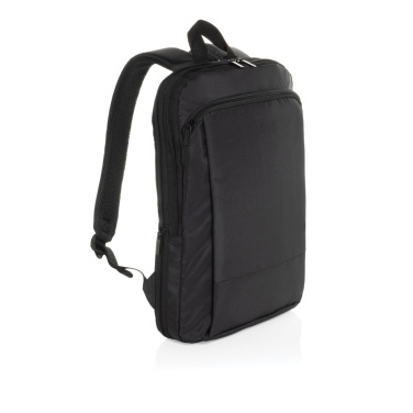 Logotrade biznesa dāvanas foto: Flexpack Aware™ RPET paplašināma, plāna 15,6 collu klēpjdatora mugursoma