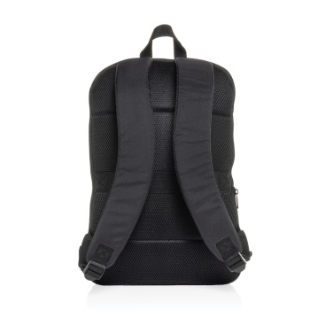 Logotrade logo dāvanas foto: Flexpack Aware™ RPET paplašināma, plāna 15,6 collu klēpjdatora mugursoma