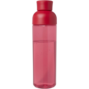 Logotrade biznesa dāvanas foto: Apgaismojiet 600 ml RPET ūdens pudeli