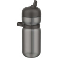 Mepal 600 ml sporta pudele ar atlokāmu vāku, Vienmērīgi melna