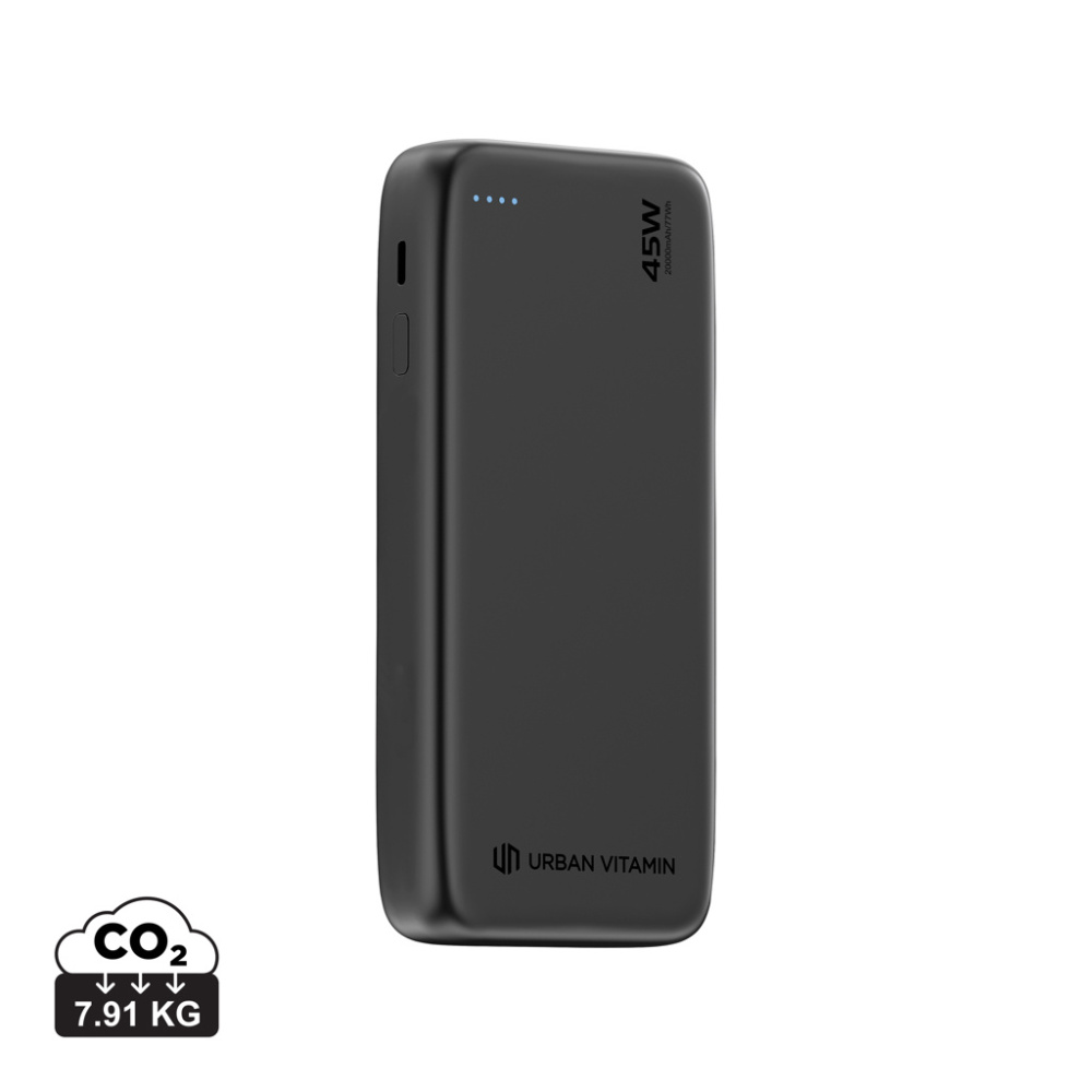 Logotrade dāvanas foto: Urban Vitamin San Mateo 45W 20 000 mAh Powerbank