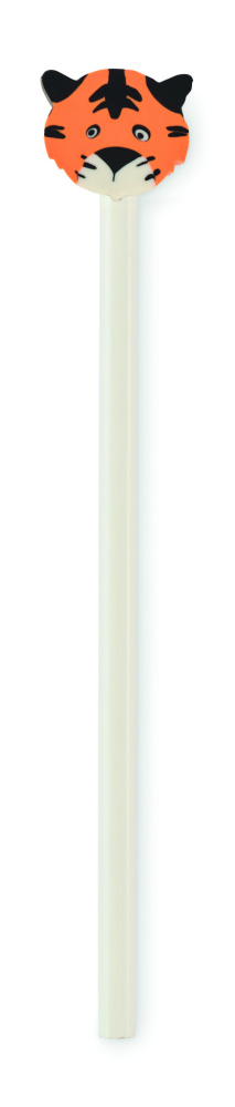 Logotrade ziemassvētku dāvanas foto: Koka zīmulis dzīvnieka formā