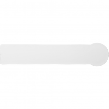Логотрейд pекламные подарки картинка: Линейка из переработанной пластмассы Tait длиной 15 см в формекруга 
