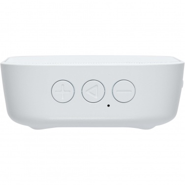 Логотрейд pекламные подарки картинка: Stark 2.0 мини-колонка с функцией Bluetooth® из переработанной пластмассы, сертифицированной по стандарту RCS, мощностью 3 Вт