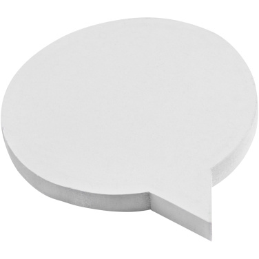 Логотрейд бизнес-подарки картинка: Бумага для заметок Sticky-Mate® из переработанных материалов в форме диалогового пузыря