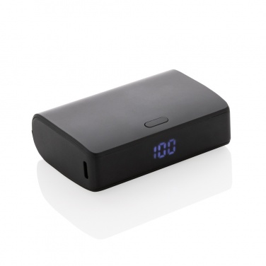 Логотрейд pекламные подарки картинка: FlashCharge RCS rplastic 10000 мАч быстрая зарядка powerbank