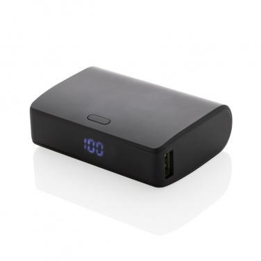 Лого трейд pекламные подарки фото: FlashCharge RCS rplastic 10000 мАч быстрая зарядка powerbank