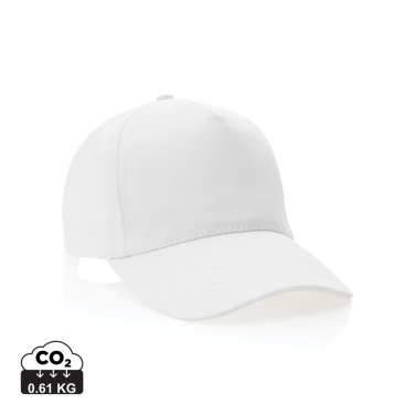 Логотрейд pекламные cувениры картинка: Кепка Impact 5panel 280gr из переработанного хлопка с трассером AWARE™
