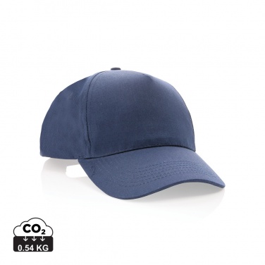 Логотрейд pекламные продукты картинка: Кепка Impact 5 panel 190gr из переработанного хлопка с трассером AWARE™