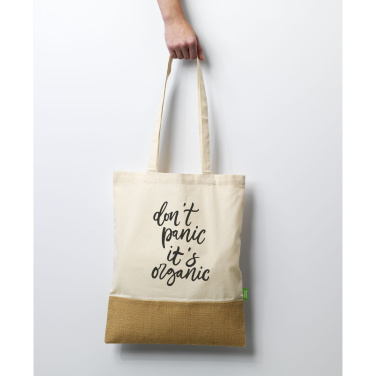 Логотрейд бизнес-подарки картинка: Сумка Combi Organic Shopper (160 г/м²)