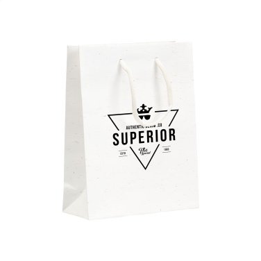 Логотрейд бизнес-подарки картинка: Сумка Leaf It Bag из переработанных соломенных волокон (180 г/м²) S